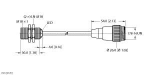 TURCK 4671499 / BI5-G18K-RN6X-0.2-RSM40 Inductive Sensors