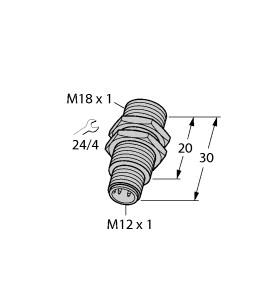 TURCK 4670410 / BI5-G18KK-AP6-H1141 Inductive Sensors
