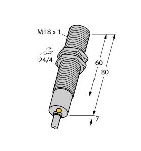 TURCK 4310419 / BI5-M18-RZ3X/S120 Inductive Sensors