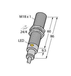 TURCK 43120 / BI5-M18T-AZ3X Inductive Sensors