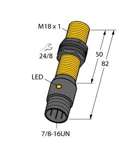 TURCK 43748 / BI5-P18-AZ3X-B2331 Inductive Sensors