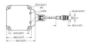 TURCK 1008792 / BI50-Q80-Y1X-0.2-RS4.21T Inductive Sensors