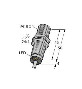 TURCK 4615030 / BI8-M18-AP6X Inductive Sensors