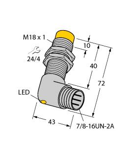 TURCK 46957 / NI10-G18-AN6X-B1441 Inductive Sensors