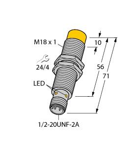 TURCK 4372192 / NI10-G18-AZ3X-B3331 Inductive Sensors