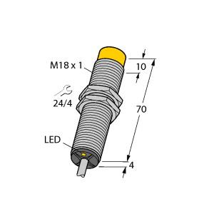 TURCK 4330599 / NI10-G18-AZ3X 70MM Inductive Sensors
