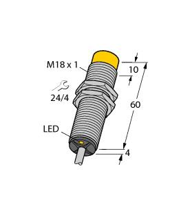 TURCK 4330700 / NI10-G18-RZ3X Inductive Sensors