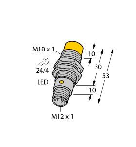 TURCK 1006194 / NI10-M18-Y0-H1141 Inductive Sensors