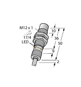 TURCK 1634813 / NI10U-EM12WD-AP6X Inductive Sensors