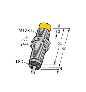 TURCK 4282410 / NI12U-M18-ADZ30X2 Inductive Sensors