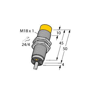TURCK 1645102 / NI12U-M18-AP6X 7M Inductive Sensors