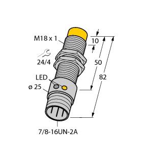 TURCK 4205484 / NI14-GT18-ADZ30X2-B1331/S1589 Inductive Sensors
