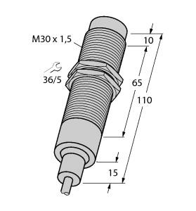 TURCK 4617413 / NI15-EM30-AP6/S907 7M Inductive Sensors