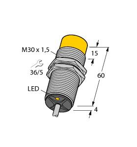TURCK 1316000 / NI15-G30-RZ3X Inductive Sensors