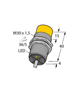 TURCK 200012640 / NI15-G30-Y0X 10M Inductive Sensors