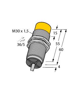TURCK 1535300 / NI15-M30-LIU Inductive Sensors