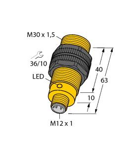 TURCK 46583 / NI15-S30-AN6X-H1141 Inductive Sensors