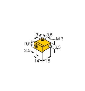 TURCK 1650077 / NI2-Q9.5-AP6/S34 Inductive Sensors