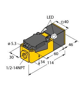 TURCK 16031 / NI20-CP40-AP6X2/S10 Inductive Sensors
