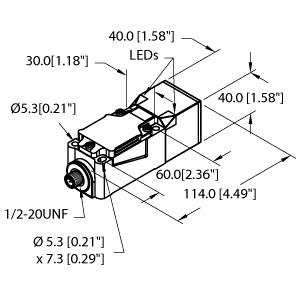 TURCK 1341194 / NI20-CP40-FZ3X2-B3131 Inductive Sensors