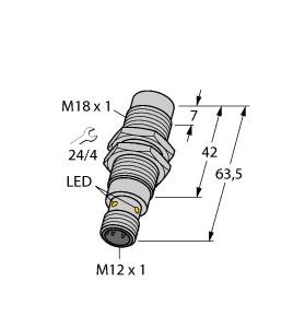 TURCK 4614709 / NI20-EG18FM-AP6X-H1141 Inductive Sensors