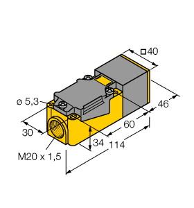 TURCK 1535544 / NI25-CP40-LIU Inductive Sensors