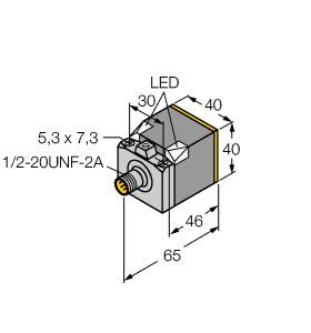 TURCK 4280230 / NI25U-CK40-ADZ30X2-B3131 Inductive Sensors
