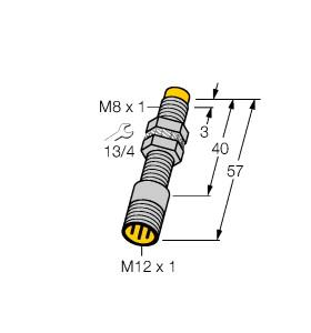 TURCK 1003730 / NI3-EG08-Y1-H1341 Inductive Sensors
