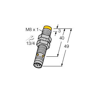 TURCK 1003732 / NI3-EG08-Y1-V1130 Inductive Sensors