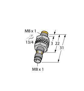 TURCK 1003721 / NI3-EG08K-Y1-V1130 Inductive Sensors