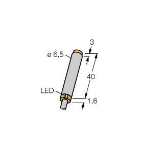 TURCK 100021801 / NI3-EH6.5-AN6X/S1367 Inductive Sensors