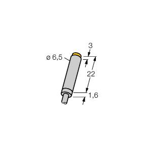 TURCK 1004700 / NI3-EH6.5K-Y1 Inductive Sensors