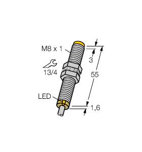 TURCK 46027 / NI3-G08-AP6X Inductive Sensors