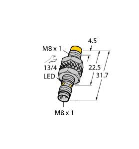 TURCK 4602849 / NI3-M08K-AN6X-V1131 Inductive Sensors