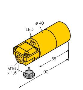 TURCK 15758 / NI30-K40SR-VN4X2 Inductive Sensors