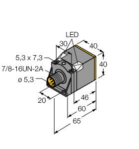 TURCK 4280411 / NI35U-CK40-ADZ30X2-B1131/S949 Inductive Sensors