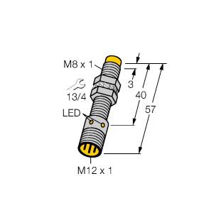 TURCK 4561001 / NI4-EG08-AG41X-H1341 Inductive Sensors