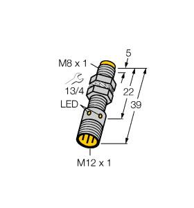 TURCK 4561011 / NI4-EG08K-AG41X-H1341 Inductive Sensors