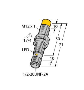 TURCK 13504 / NI4-G12-AZ31X-B3131 Inductive Sensors