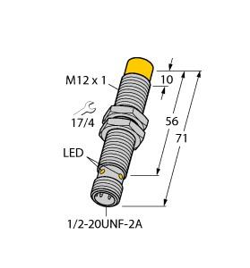 TURCK 4205293 / NI4-GT12-ADZ32X-B3131/S34/S1589 Inductive Sensors