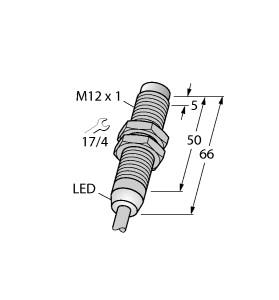TURCK 4614662 / NI4-M12-AP6X/S120 Inductive Sensors