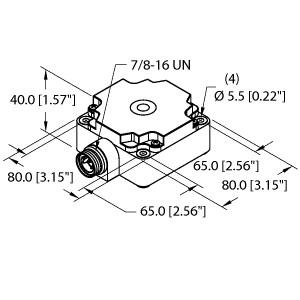 TURCK 1341590 / NI40-CP80-FZ3X2-B1131 Inductive Sensors