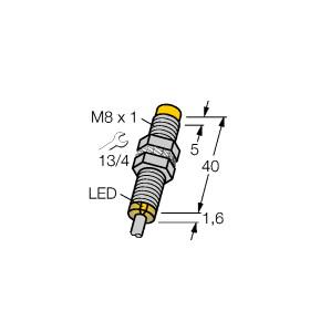 TURCK 4600600 / NI4U-EG08-AP6X Inductive Sensors