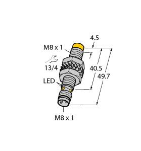 TURCK 4603005 / NI5-M08E-AP6X-V1131 Inductive Sensors