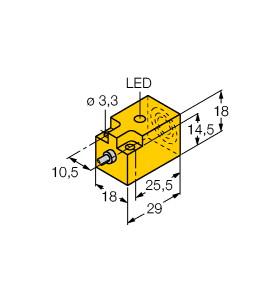 TURCK 4614607 / NI5-Q18-AN6X Inductive Sensors