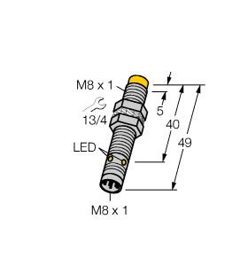 TURCK 4635804 / NI6U-EG08-AN6X-V1131 Inductive Sensors