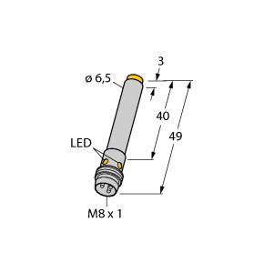 TURCK 4631510 / NI6U-EH6.5-AP6X-V1131 Inductive Sensors