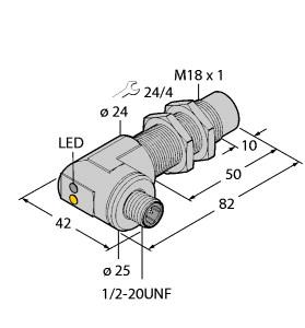 TURCK 4209201 / NI8-GT18-ADZ30X2-B3431/S34 Inductive Sensors