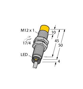 TURCK 4411294 / NI8-M12-AD4X 7M Inductive Sensors