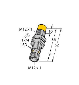 TURCK 4611323 / NI8-M12-VN6X-H1141 Inductive Sensors